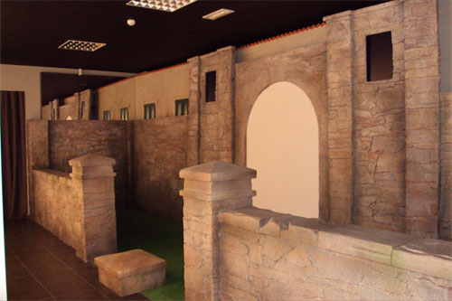 Vista interior del Museo Puerta de Entrada de Tapia